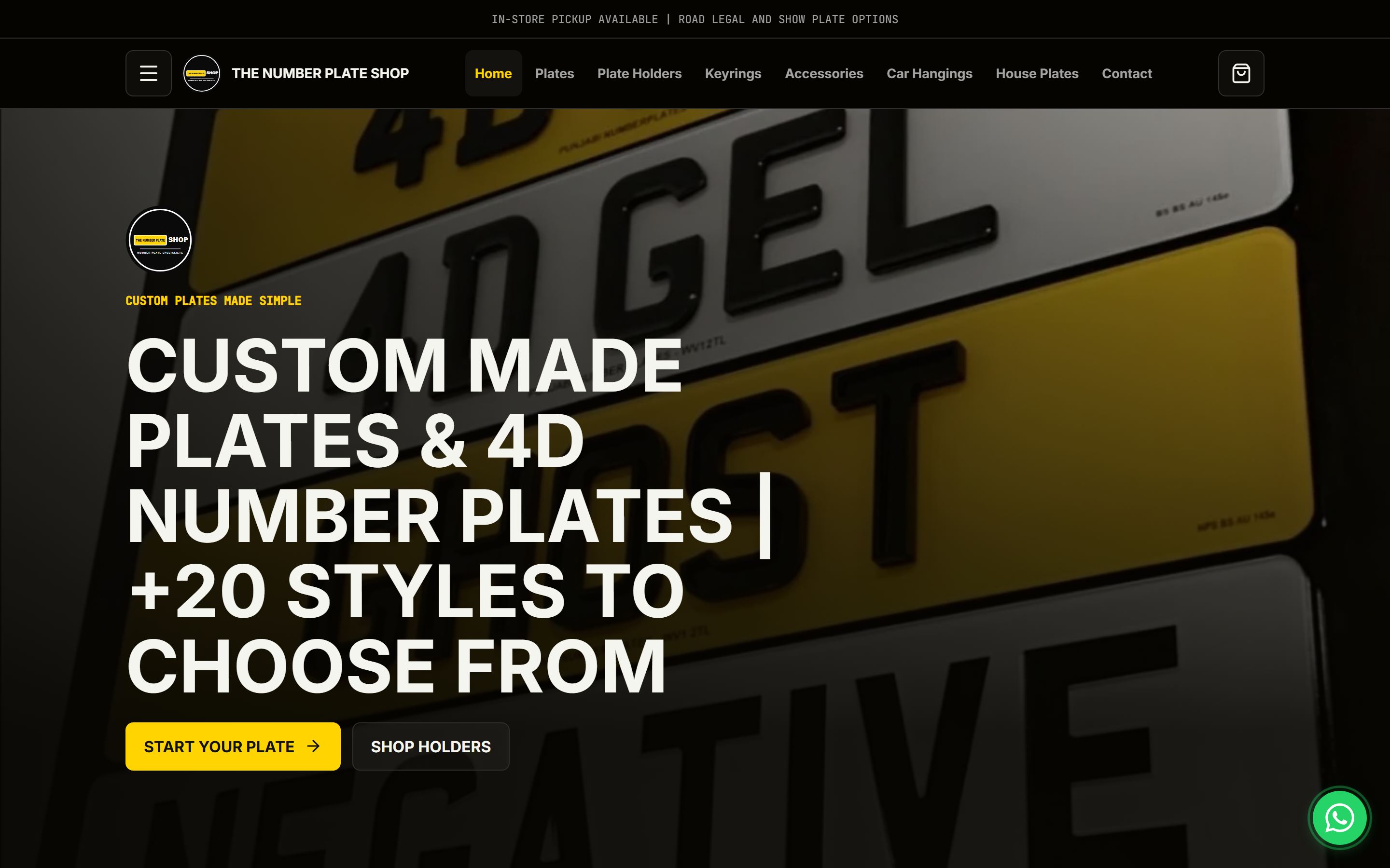Punjabi Number Plates — live client site